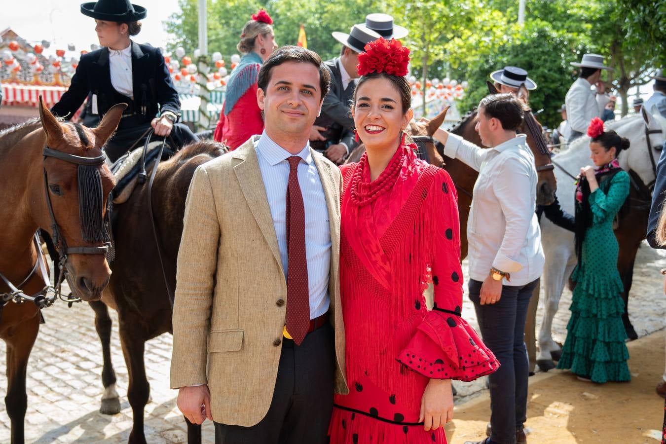 Álvaro Domecq y Carmen Díaz