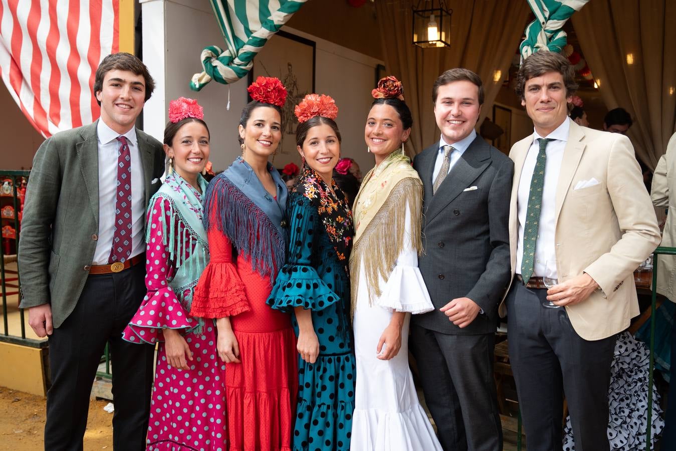 Álvaro Bonet, Inés Pérez Luna, Marta Miró, Gema Álvarez, Reyes y Gonzalo Bonet y Álvaro Miró