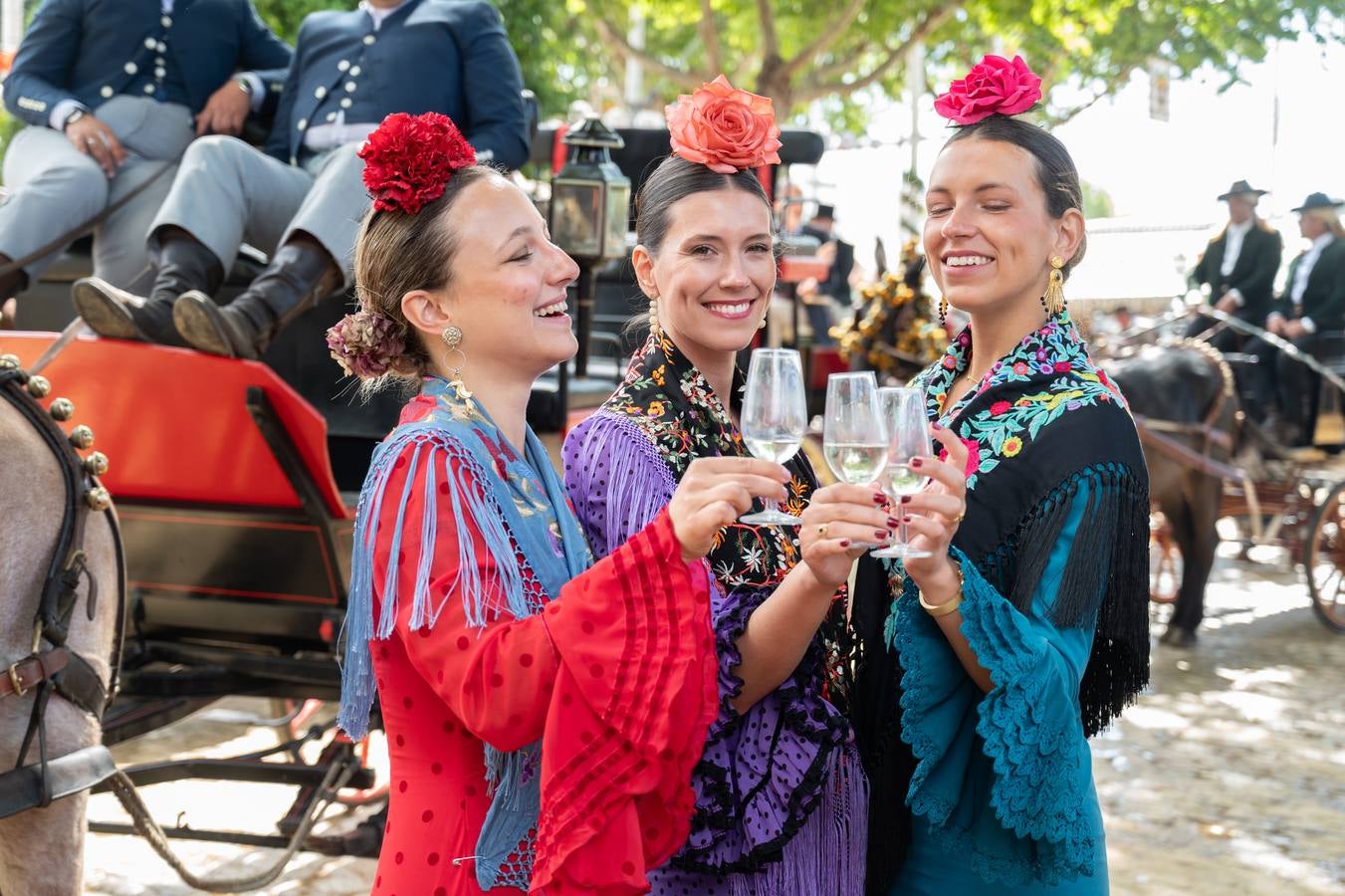 Nerea Tarrero y Alejandra y Lucía Ulecia