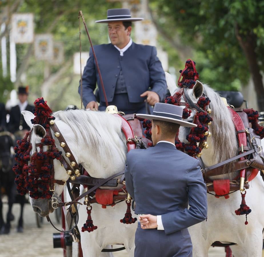 Ambiente este miércoles en la Feria de Sevilla