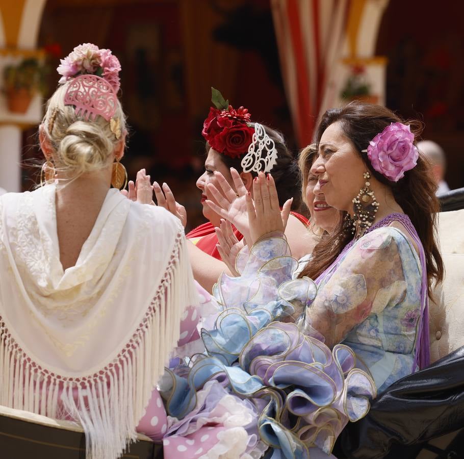 Ambiente este miércoles en la Feria de Sevilla