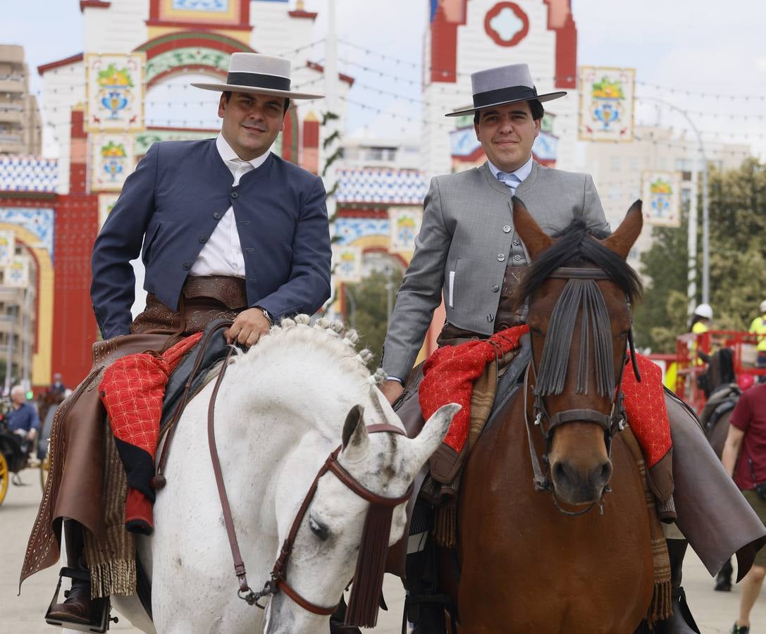 Ambiente este miércoles en la Feria de Sevilla