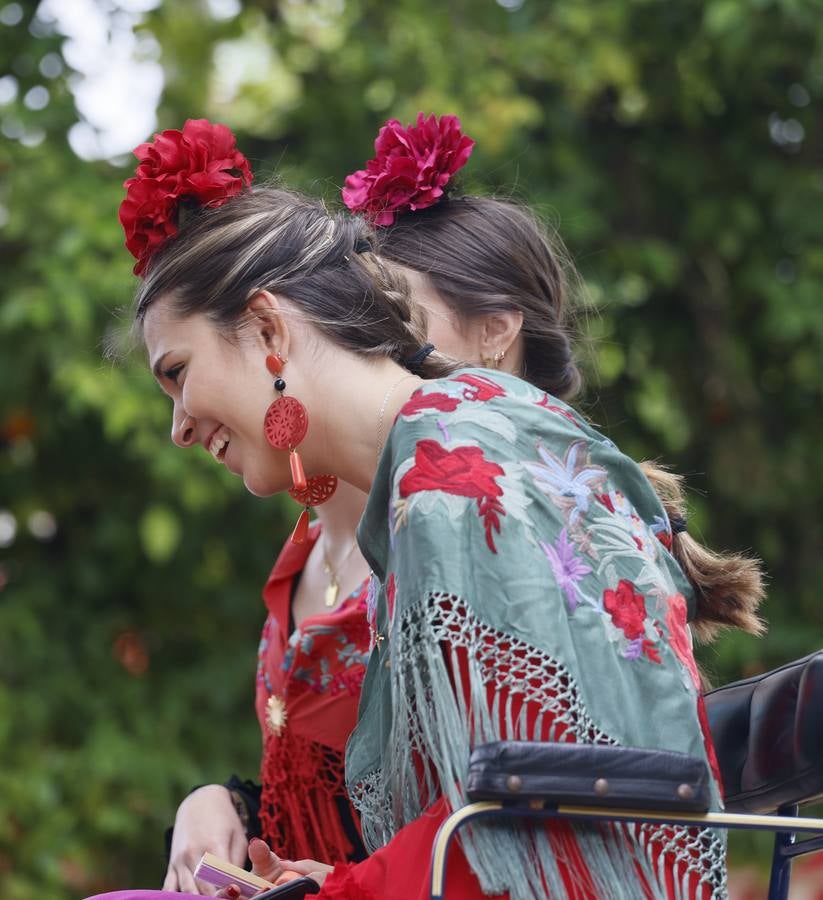 Ambiente este miércoles en la Feria de Sevilla
