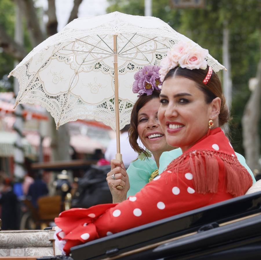 Ambiente este miércoles en la Feria de Sevilla