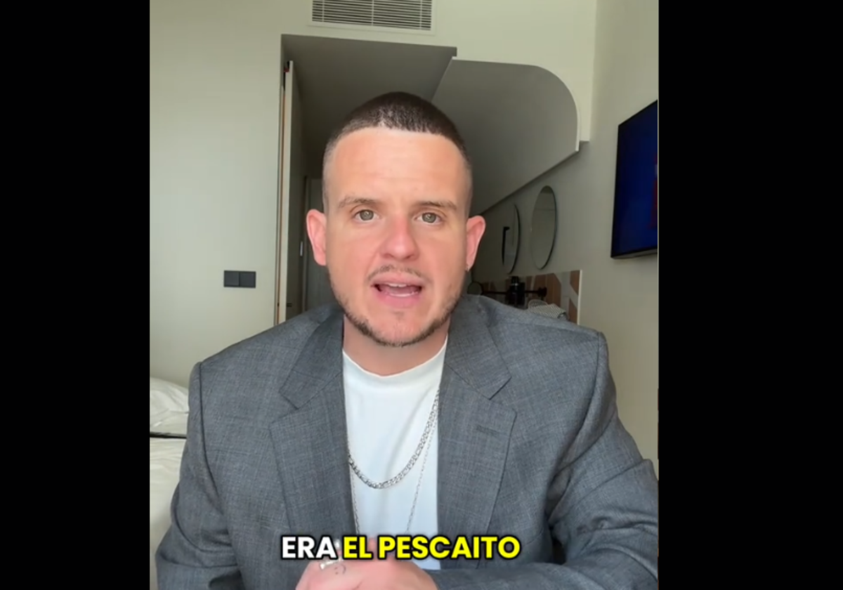 Arkano en uno de los momentos del vídeo