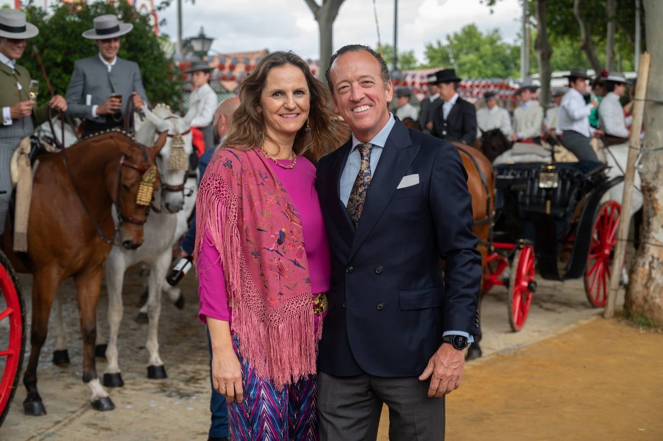 Luis Molina e Inés Parias