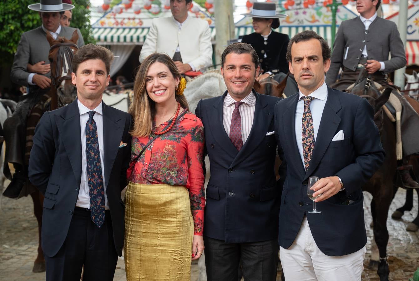 Javier Luceño Méndez, Celia Vílches, Antonio Rodríguez Yagüez y Pablo Benjumea Guzmán