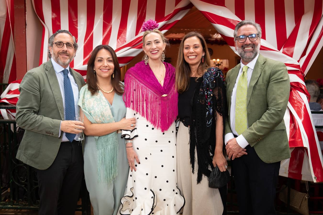 Rafael Oses, Cora Rodríguez, Ofelia Rodríguez Galisteo, Carmen Zúñiga González y Jose Manuel Hernández Martín