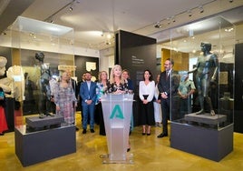 La asociación Hispania Nostra reconoce al IAPH por la restauración de los efebos de Pedro Abad