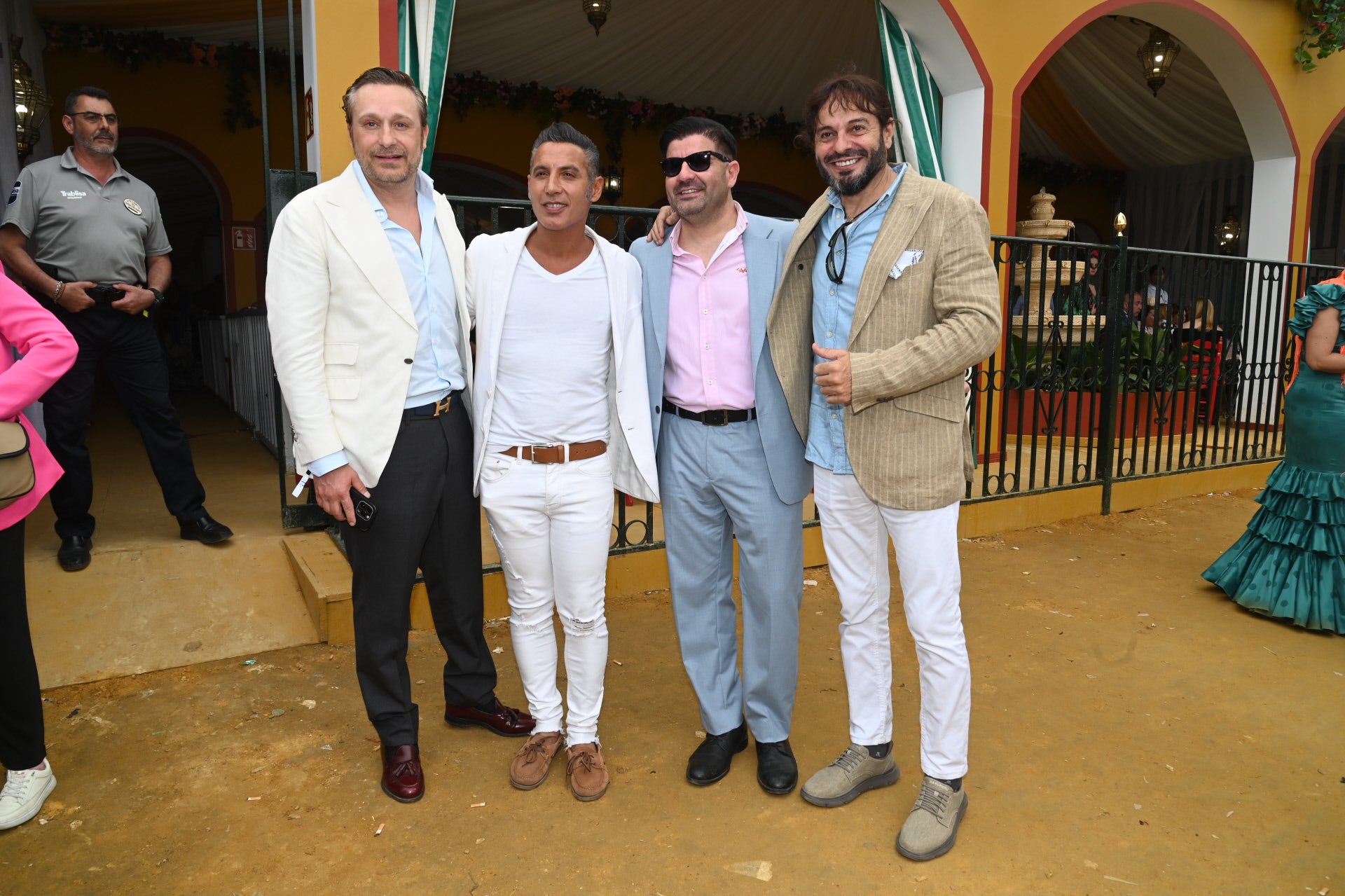 Juan Peña, con Pitingo y El Arrebato