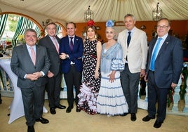Imágenes de las recepciones del jueves de la Feria de Abril de Sevilla 2025