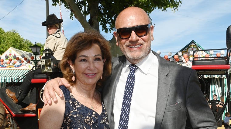 Ana Rosa Quintana y Juan Muñoz