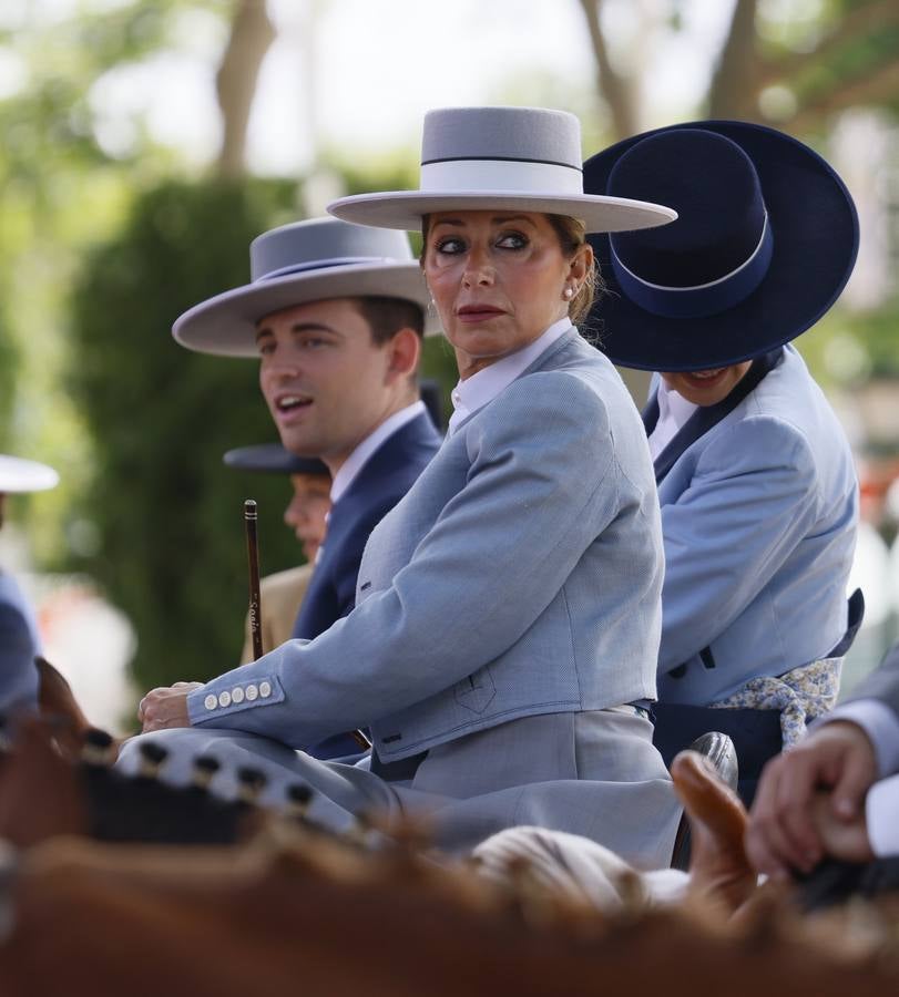 Ambiente en el real durante el viernes de Feria
