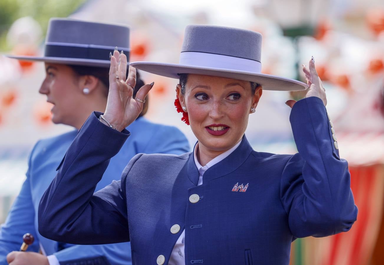 Ambiente en el real durante el viernes de Feria