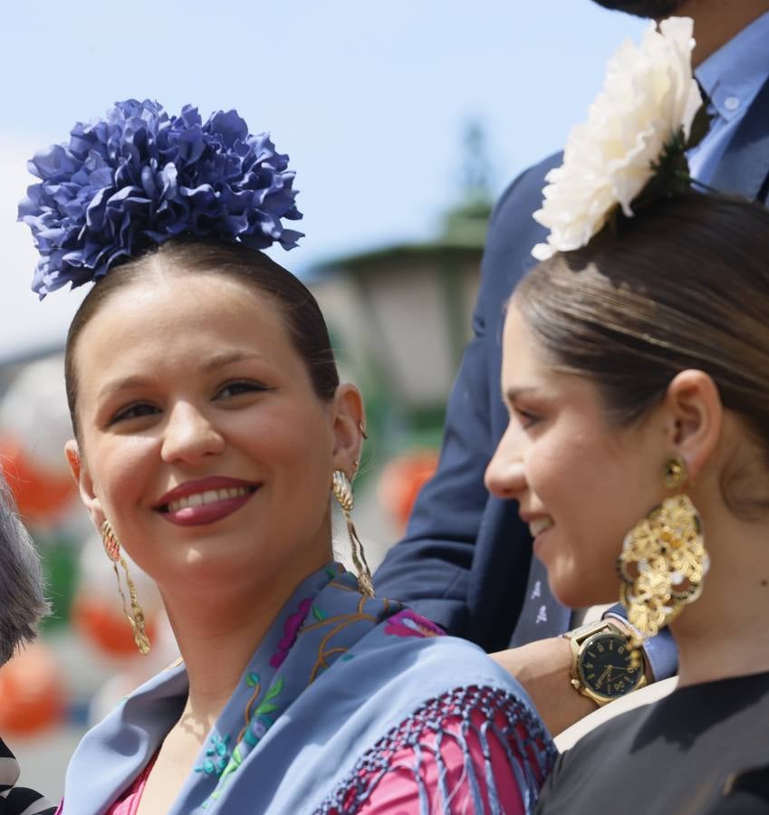 Ambiente en el real durante el viernes de Feria