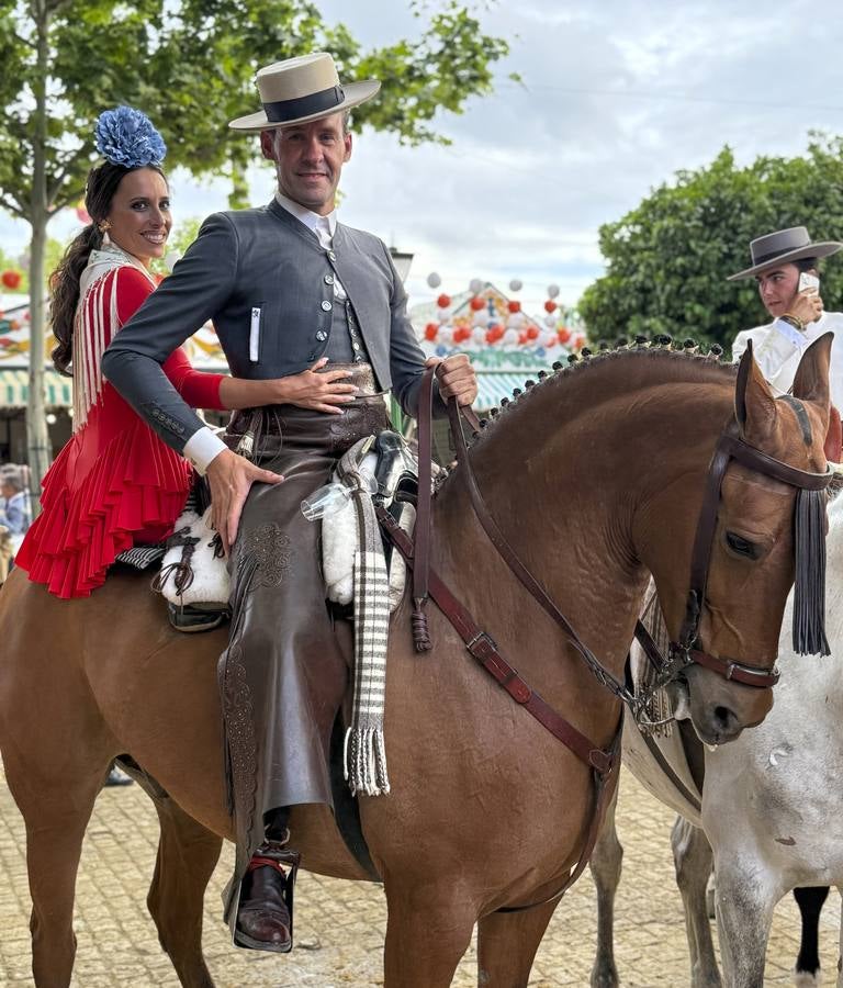 Ambiente en el real durante el viernes de Feria