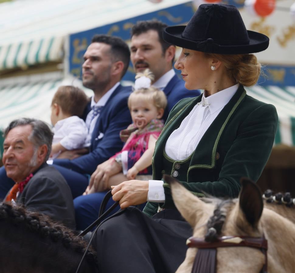 Ambiente en el real durante el viernes de Feria