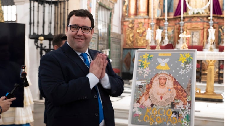 El cartel de la coronación de la Virgen del Rocío