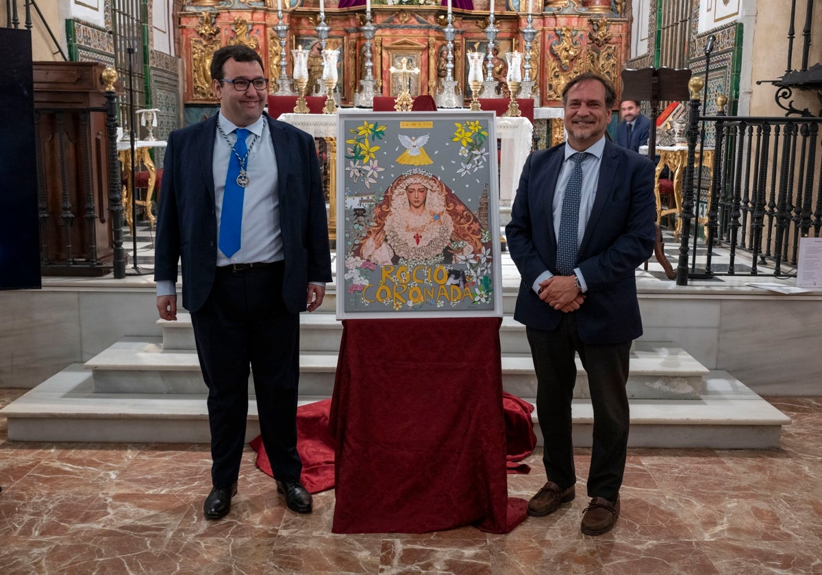 Presentación del cartel de la coronación de la Virgen del Rocío