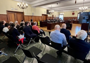 Una imagen de la vista oral en la Audiencia de Sevilla
