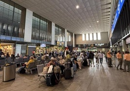 El caos del AVE refleja que la estación de Santa Justa necesita una ampliación