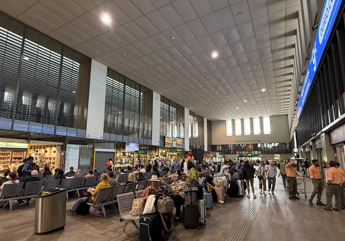 El caos del AVE refleja que la estación de Santa Justa necesita una ampliación