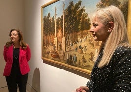 El Bellas Artes de Sevilla exhibe las donaciones de John H. Elliott 'Vista de la Alameda' y un retrato del conde-duque de Olivares