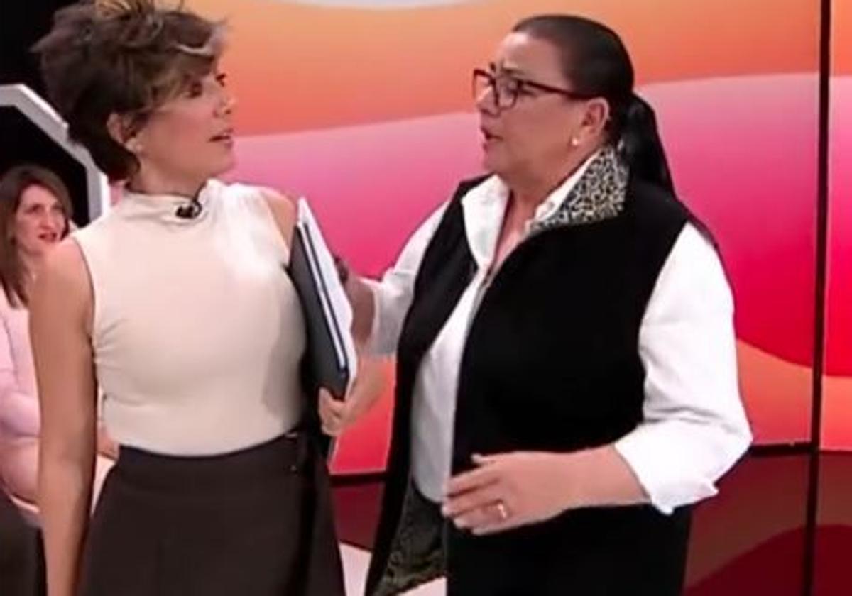 Sonsoles Ónega y María del Monte