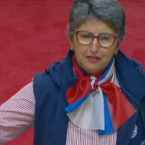 La mujer que protagonizó uno de los momentos más emotivos del velatorio Mujica