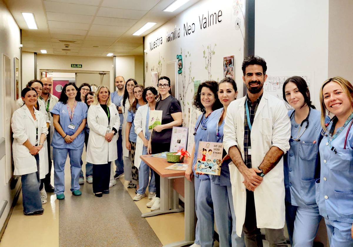 Profesionales de la Unidad de Neonatología del Hospital Valme de Sevilla