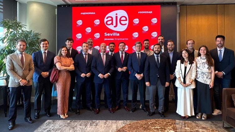 Miguel Ángel Pérez, nuevo presidente de los jóvenes empresarios de Sevilla
