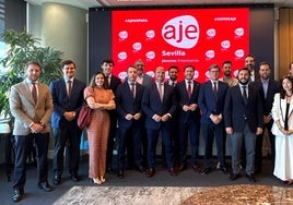Miguel Ángel Pérez, nuevo presidente de los jóvenes empresarios de Sevilla