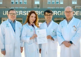 Expertos en medicina nuclear del Virgen del Rocío analizan imágenes PET relacionadas con el Alzheimer