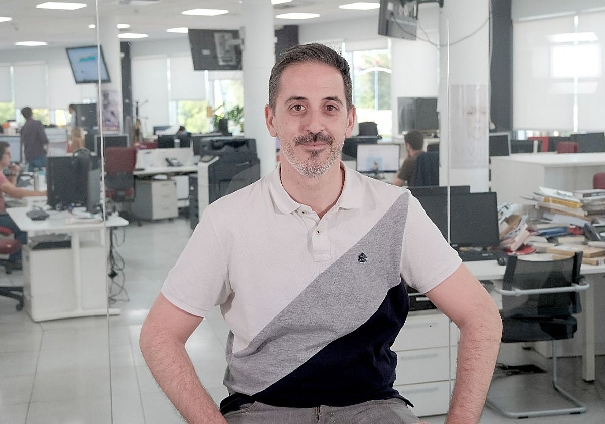 El periodista de ABC de Sevilla, Mario Daza