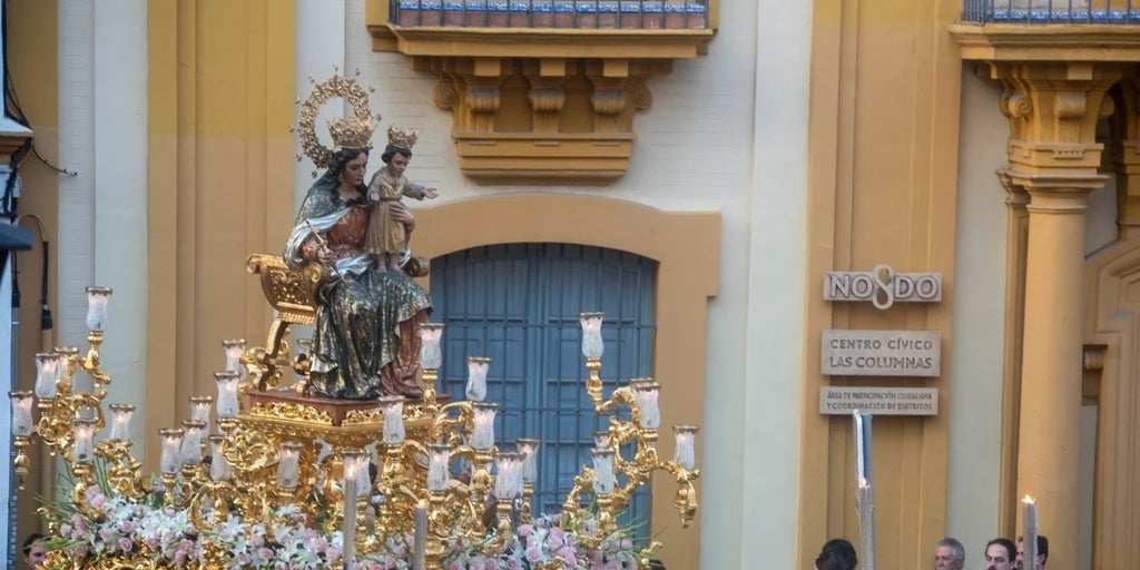 María auxiliadora en sevilla: horarios y recorridos de nervión, triana, san vicente y el polígono sur
