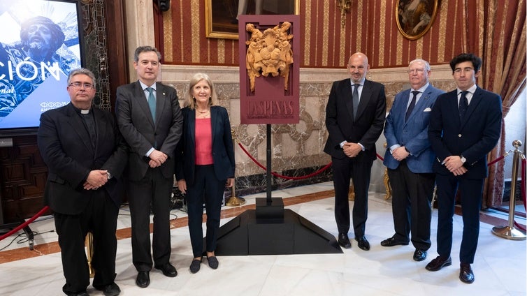 Las Penas presenta el cartel, los actos y cultos del 150 aniversario en el Ayuntamiento de Sevilla