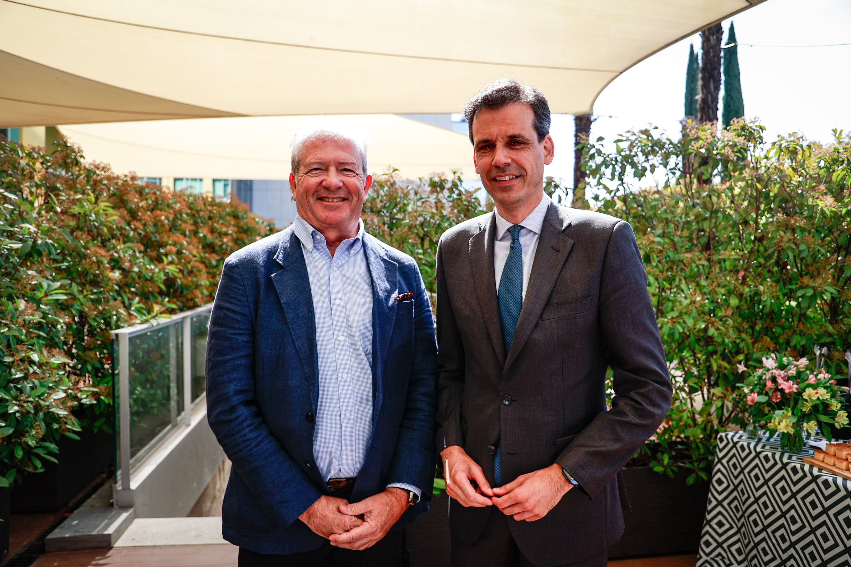 Adolfo Borrego y Rafael Alcaide