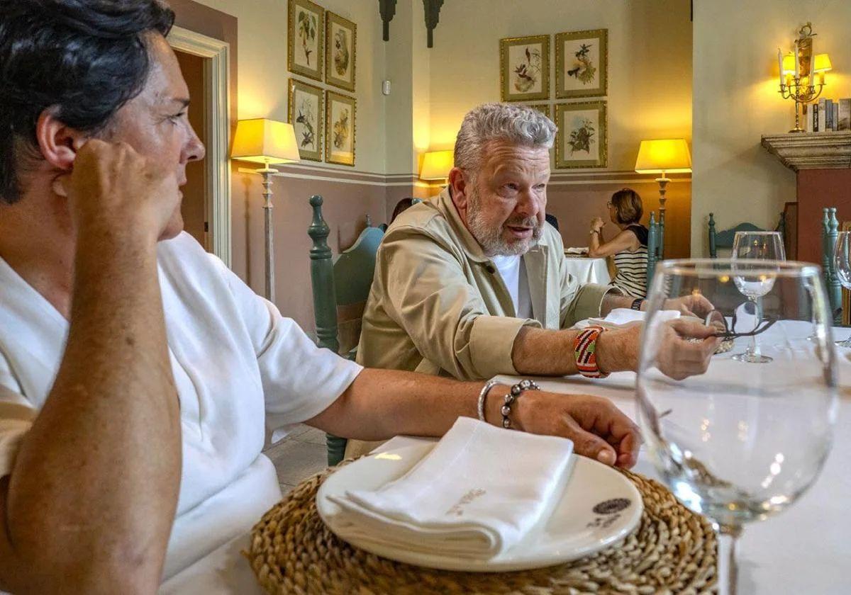 Chicote durante un momento del programa