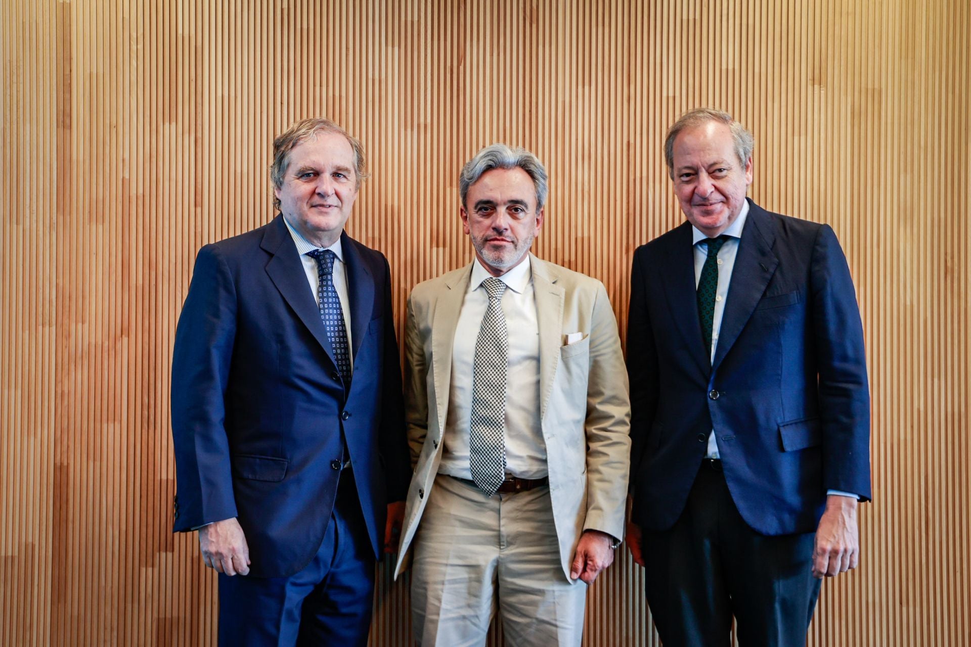 Ignacio Ybarra, Manuel Contreras y Álvaro Rodríguez Guitart