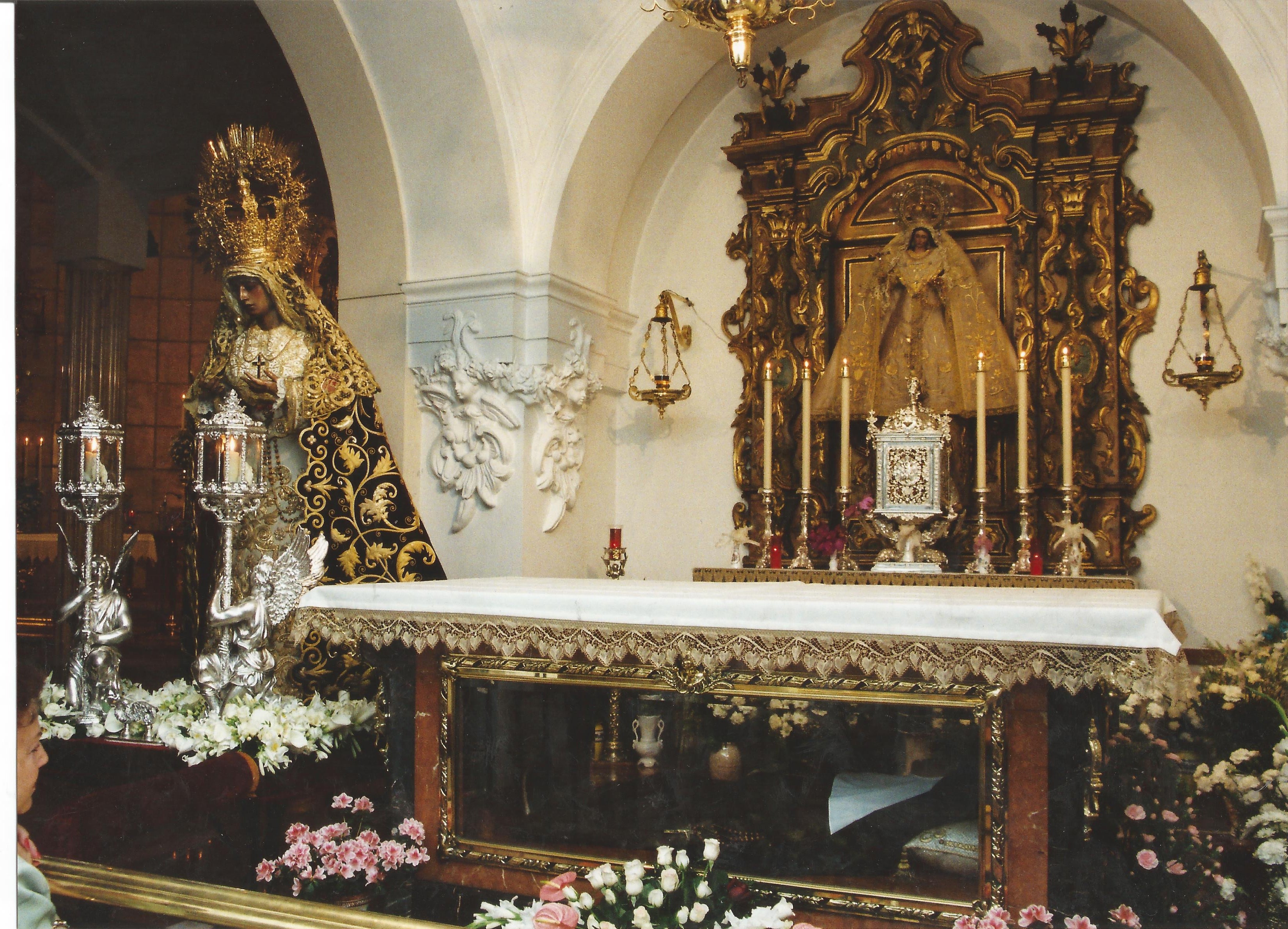 La Amargura en el convento de las Hermanas de la Cruz en 2002