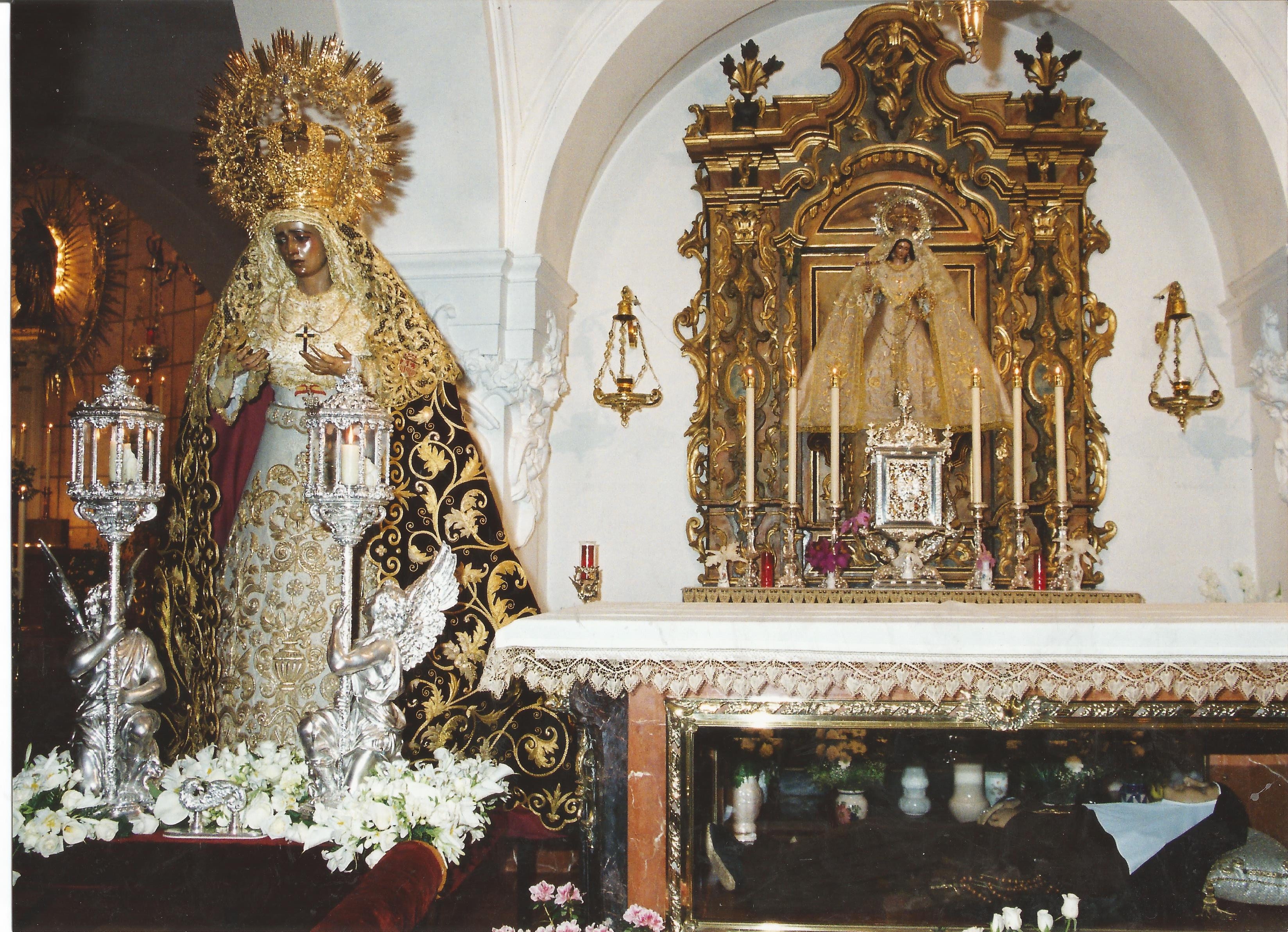 La Amargura en el convento de las Hermanas de la Cruz en 2002