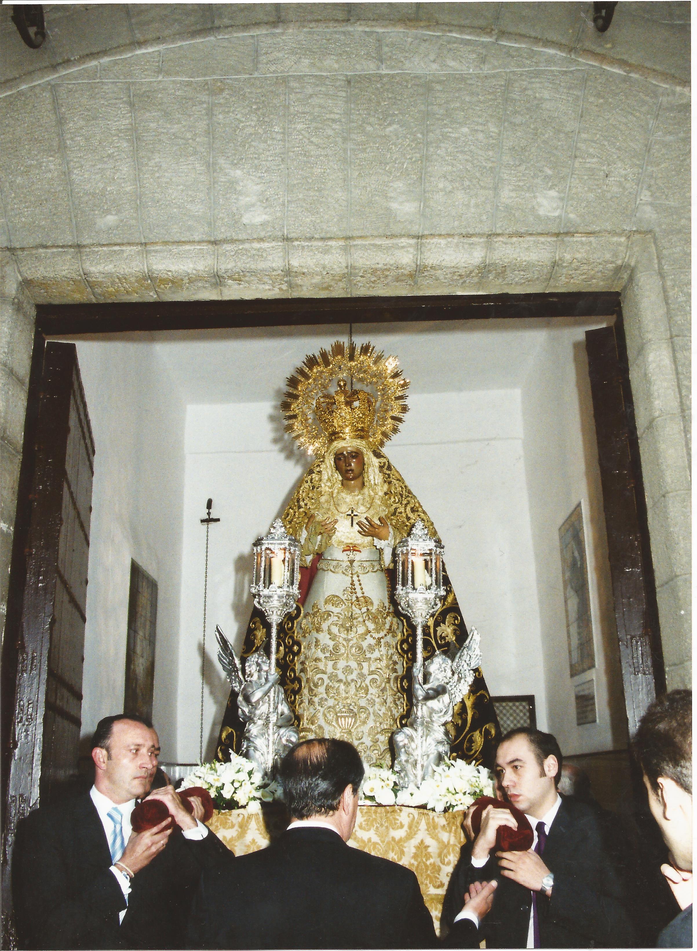 La Amargura en el convento de las Hermanas de la Cruz en 2002