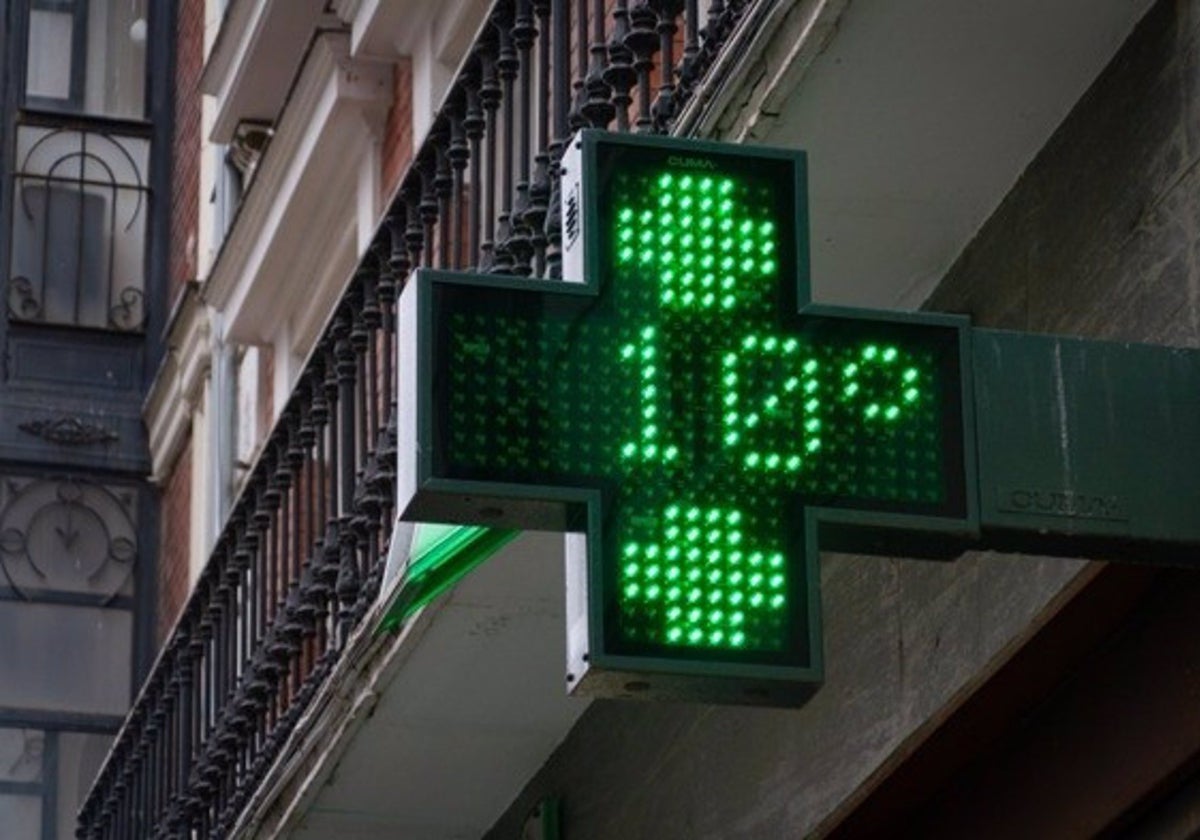 Imagen de archivo de una farmacia