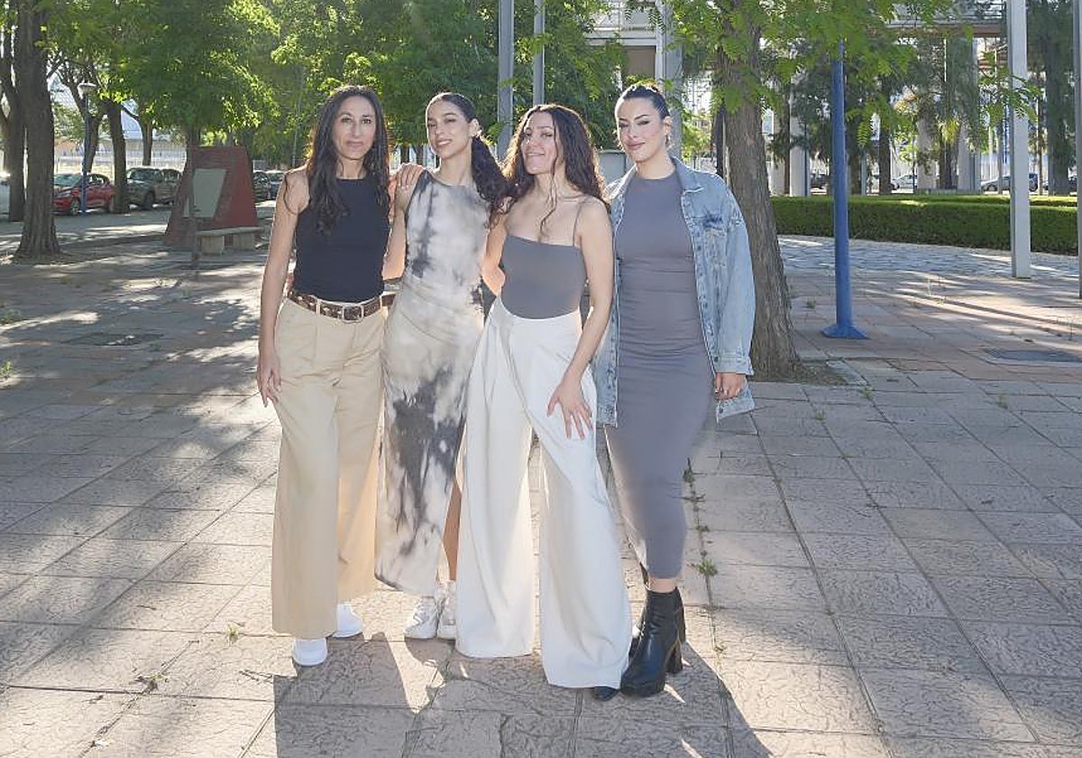 Marta Robles, Laura Palacios, Alicia Grillo y Paula Ramírez, componentes de Las Migas
