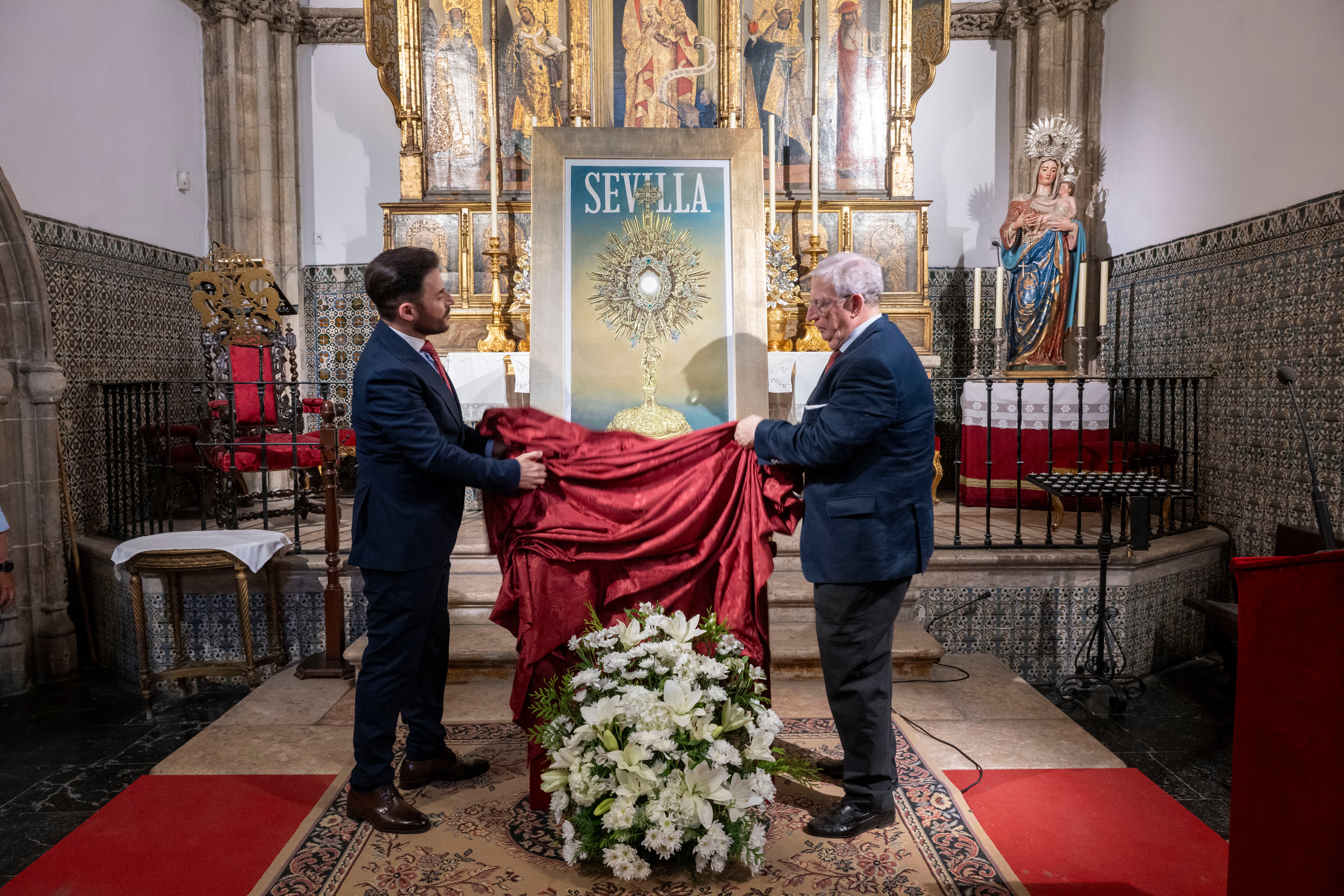Presentación del cartel de las sacramentales en el Consejo