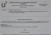 Así ha sido el examen de Lengua y Literatura de Selectividad en Andalucía en 2025
