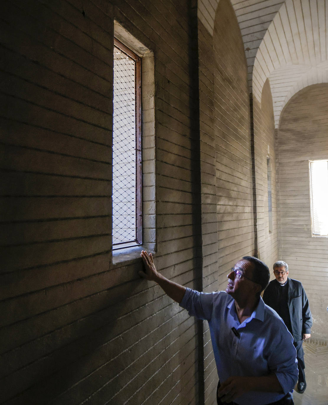 Mirador restaurado en la Giralda de Sevilla