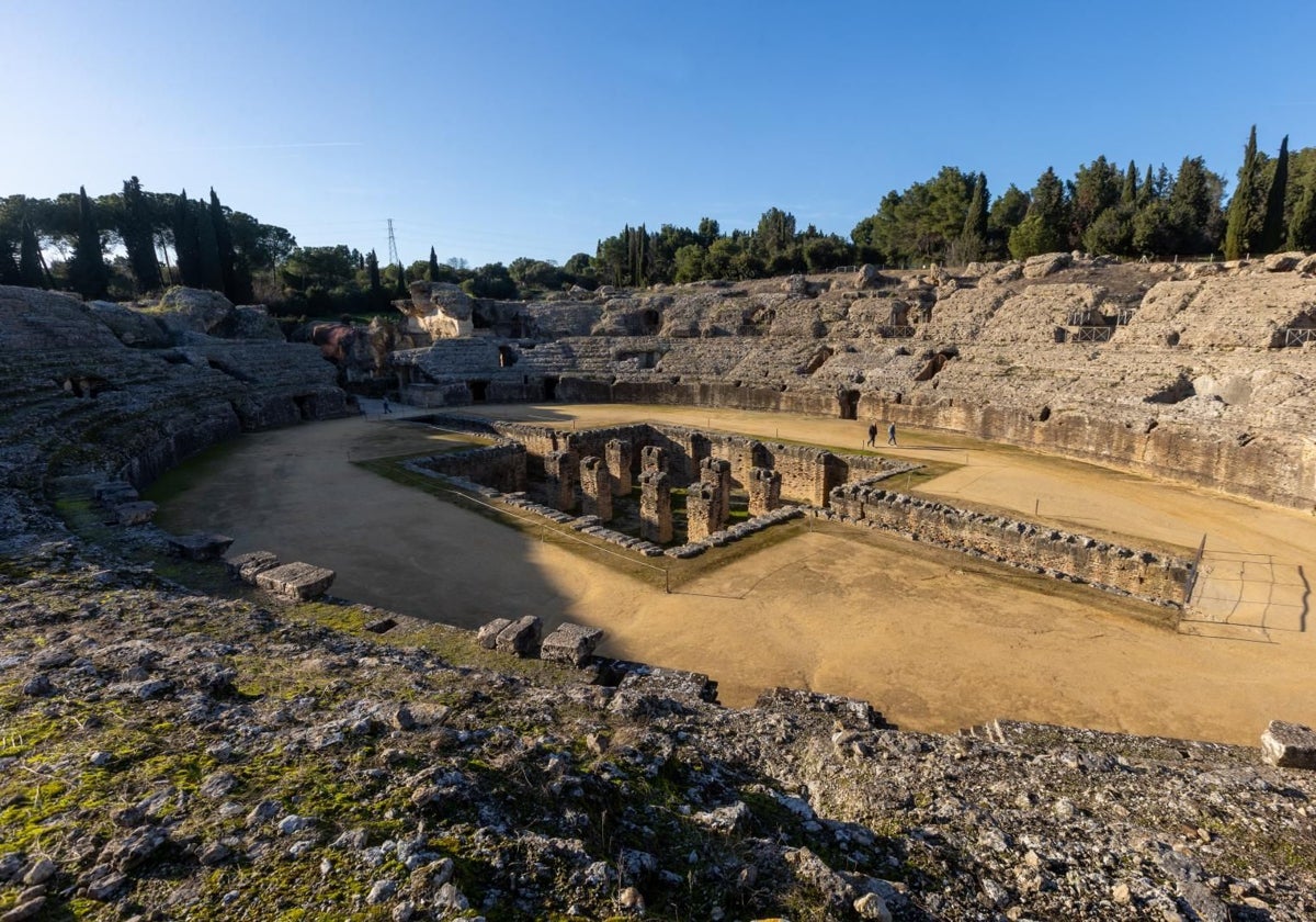 El anfiteatro de Itálica
