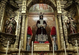 La Macarena retira del culto este lunes al Señor de la Sentencia para labores de conservación