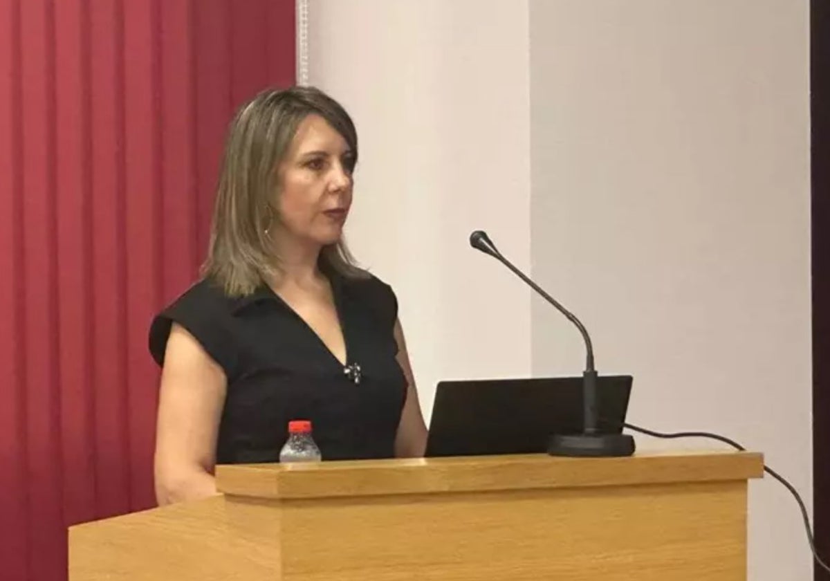 Ana María Porcel en la Universidad de Sevilla